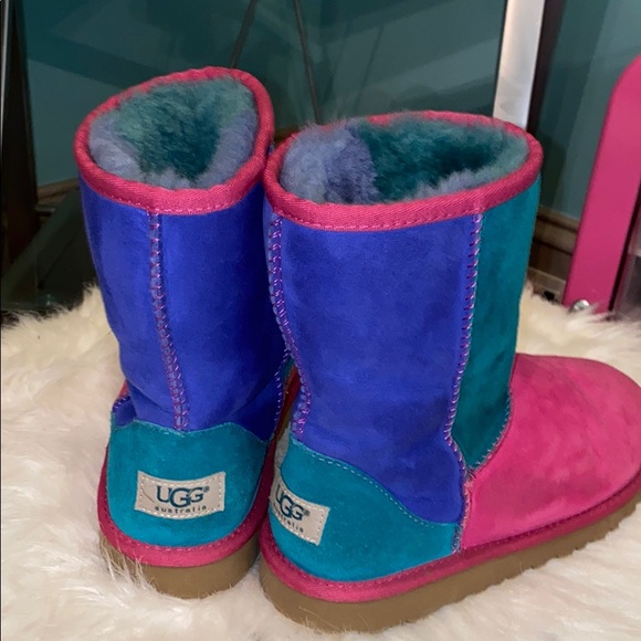 color block uggs